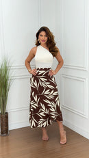 Saia Envelope Duna Leila Marrom